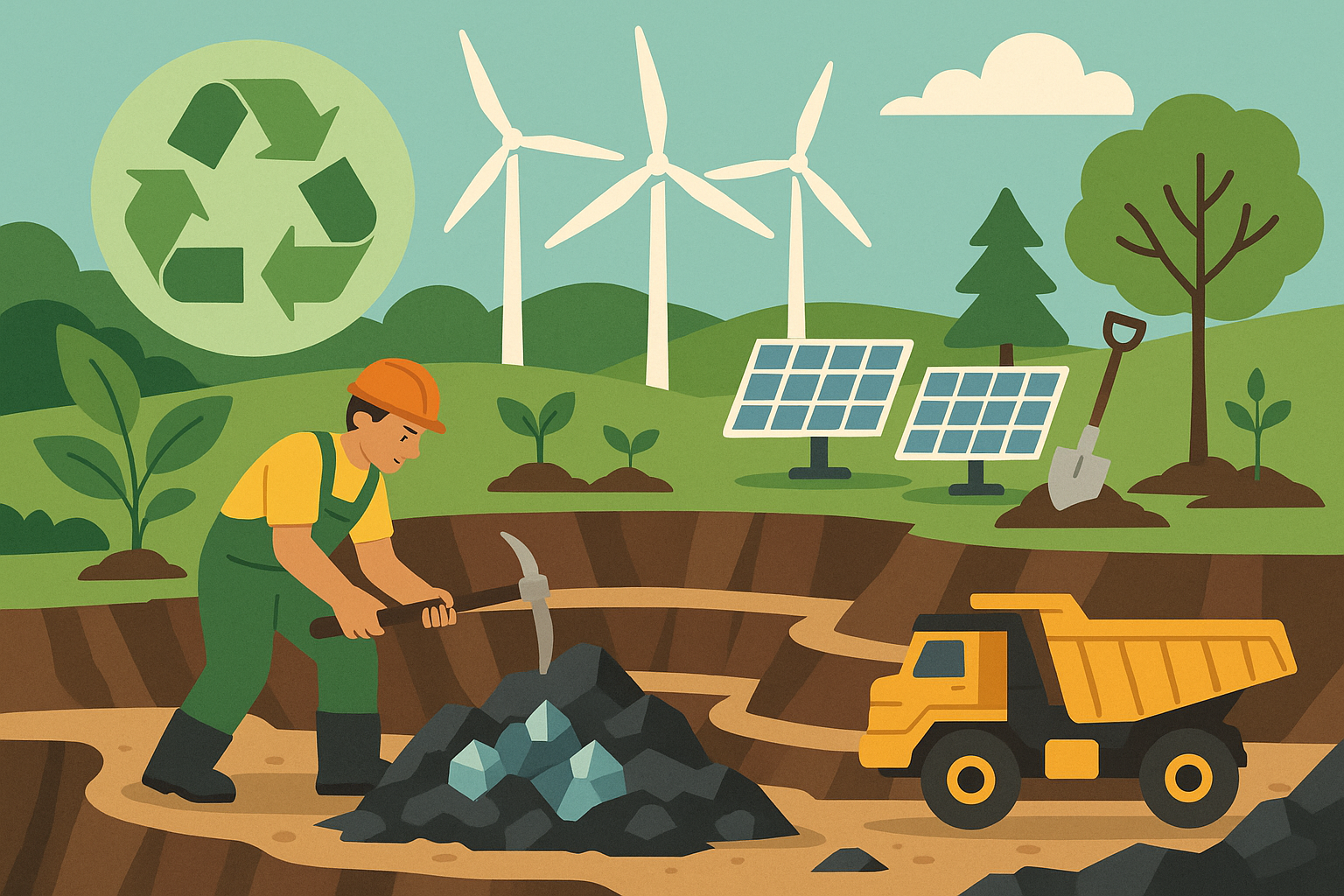 Sustainable mining